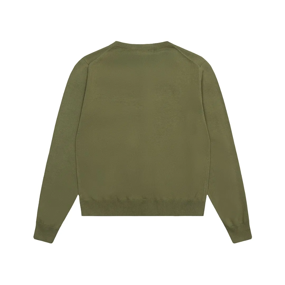 🅿️190 "Top Quality" Style Number: DS010# [Ralph Lauren Solid Color Round Neck Basic Pony Embroidered Logo Knitted Cardigan Long Sleeve] ✅Ralph Lauren Classic Basic Versatile Jersey Cardigan Long Sleeve Small Jacket ✅Main supplier of platform live broadcast wholesale entities ✅ZP quality 1:1 pattern making Scan the code to enter the GF website Counter quality ✅Details and quality The only one in Guangzhou Imported quality cotton yarn Mainly high-end Cost-effective, good quality, no need to say more ✅The version is restored to the original, loose, comfortable and stress-free, simple is high-end, classic is timeless ✅The upper body is simple and easy to match, a must-have for goddess ootd. Good-looking clothes are never picky. A must-have in the goddess’ wardrobe. Size: S-XL Color: Off-white, light blue, pink, khaki, army green, gray, navy, black, Chinese red, mint green